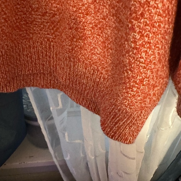 Women's Coral Turtleneck Sweater - Picture 5 of 5